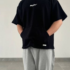 تیشرت باکسی دورس سه‌نخ«کثیف دوز»